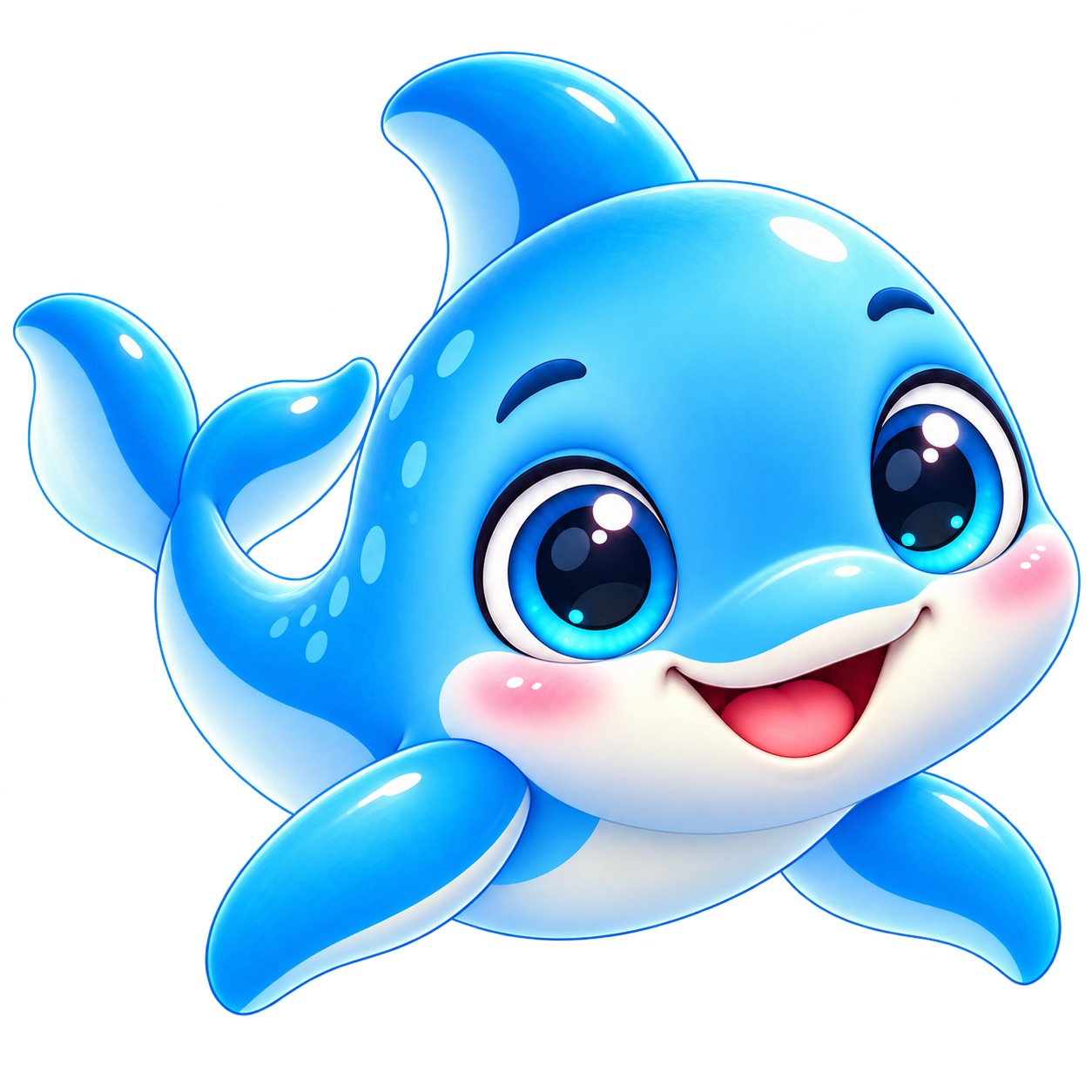 Happy dolphin